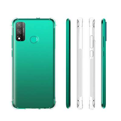 Reinforced Corners Clear Transparent TPU Mobile Protective Non Slip Bumper Case Cover for Huawei P Smart 2020