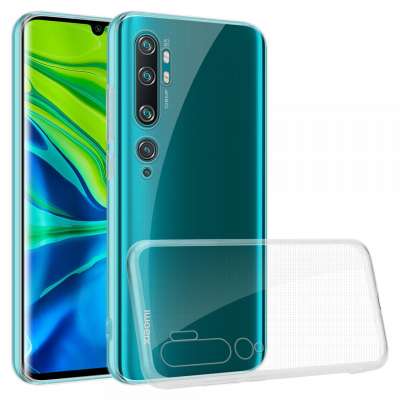 Cheap price Ultra Slim transparent soft TPU Mobile Phone Case For Xiaomi Mi Note 10/Note10pro