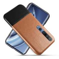 Business Style leather phone case, 2 colors pu leather cell case cover for Xiaomi 10