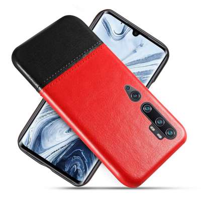 For Xiaomi Note 10 pro Case Cover,  Litchi pattern  2 Colors PU Leather back case For Xiaomi Note 10 pro