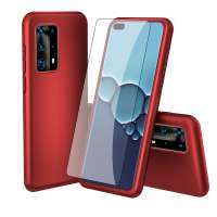 Hard PC Shell Mobile Phone Case For Huawei P40 Pro, 3 In 1 Fullbody Plastic Phone Case For P40 Pro