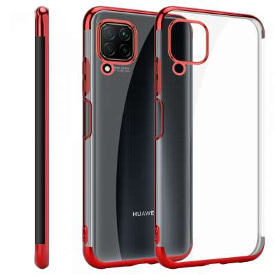 For Huawei P40 Lite Metallic Gel Mobile Phone Case, Shockproof Silicon Crystal TPU Cover For P40 Lite