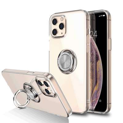 Finger Ring Kickstand Case for iPhone 12,Magnetic Car Phone Holder Stand Phone Cover Cases for iPhone 12 Pro Max