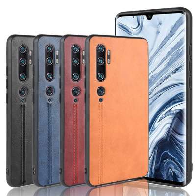 for Xiaomi Note 10 Leather Case Back Cover PU Leather Luxury Phone Cases for Xiaomi Note 10 Pro